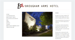 Desktop Screenshot of broughamarms.com.au